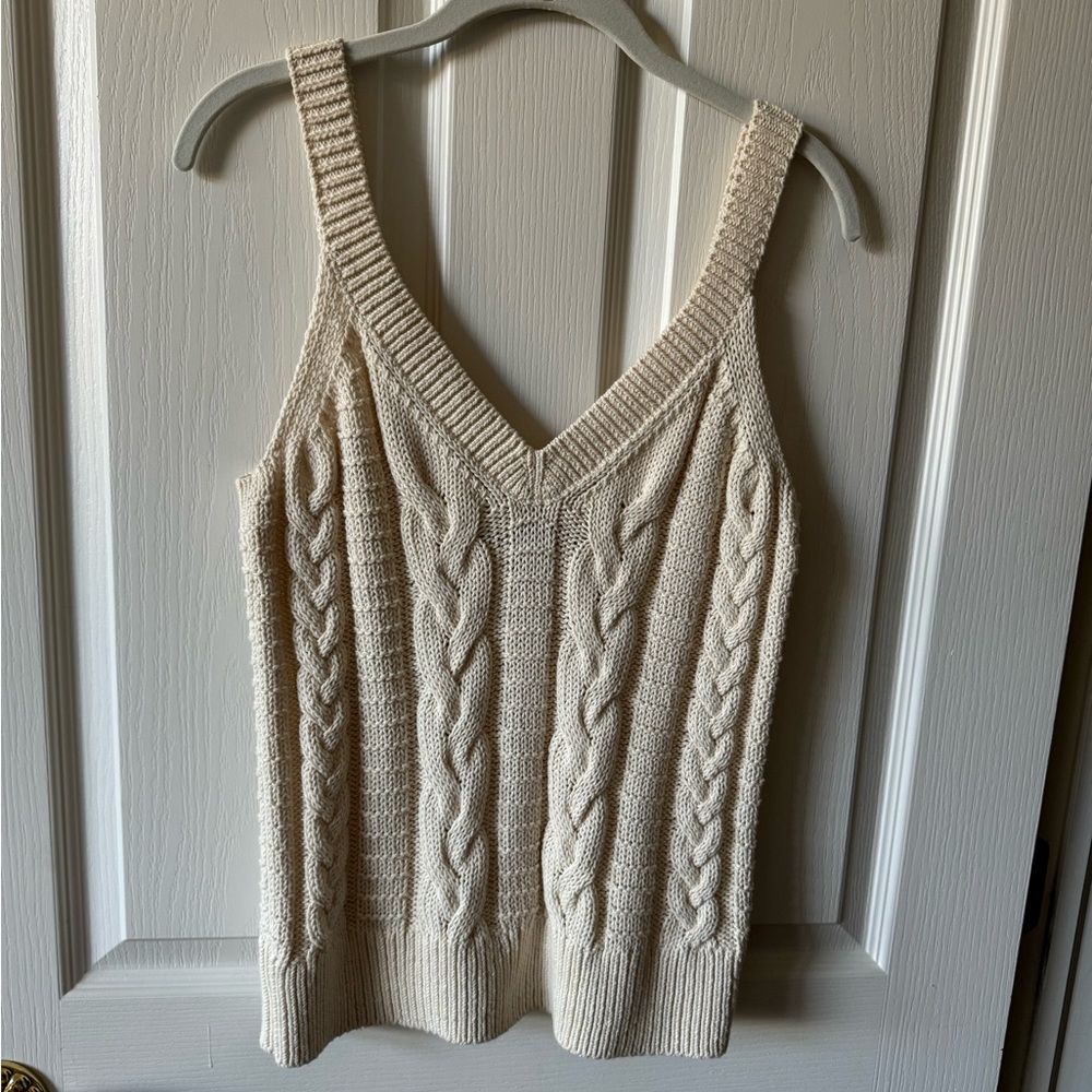 Banana Republic crocheted tank top